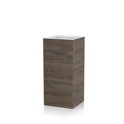 porcelain planters24 x 24 x 48 jungla teca